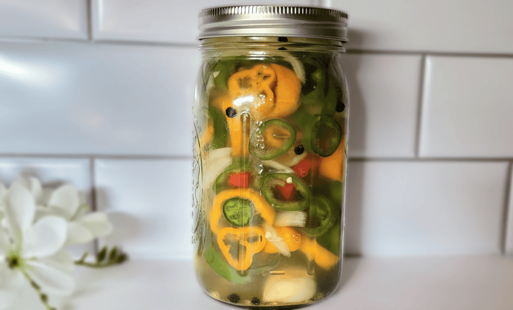 lacto-fermented peppers