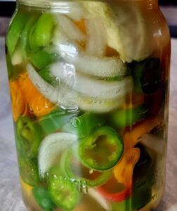 lacto-fermented peppers