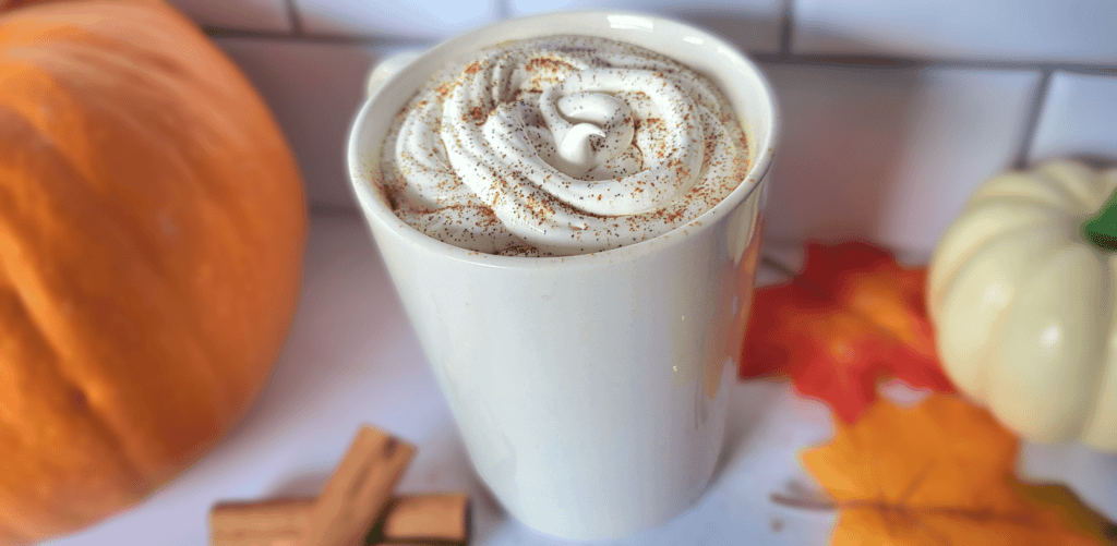 Pumpkin Spice White Hot Chocolate