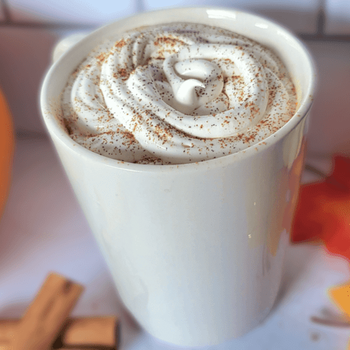 Pumpkin Spice White Hot Chocolate