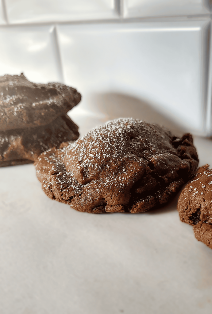 Crave Copycat Double Chocolate Chip "Brookie" Cookies