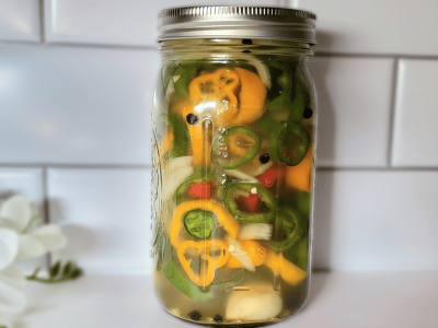 lacto-fermented peppers