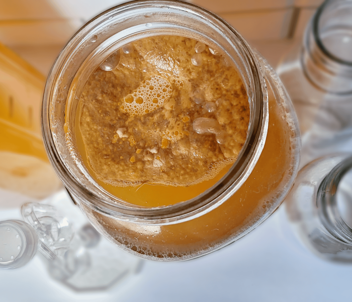 hard kombucha yeast formation