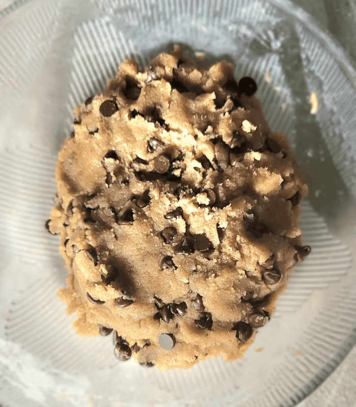 How to make browned butter chocolate chip cookies for two