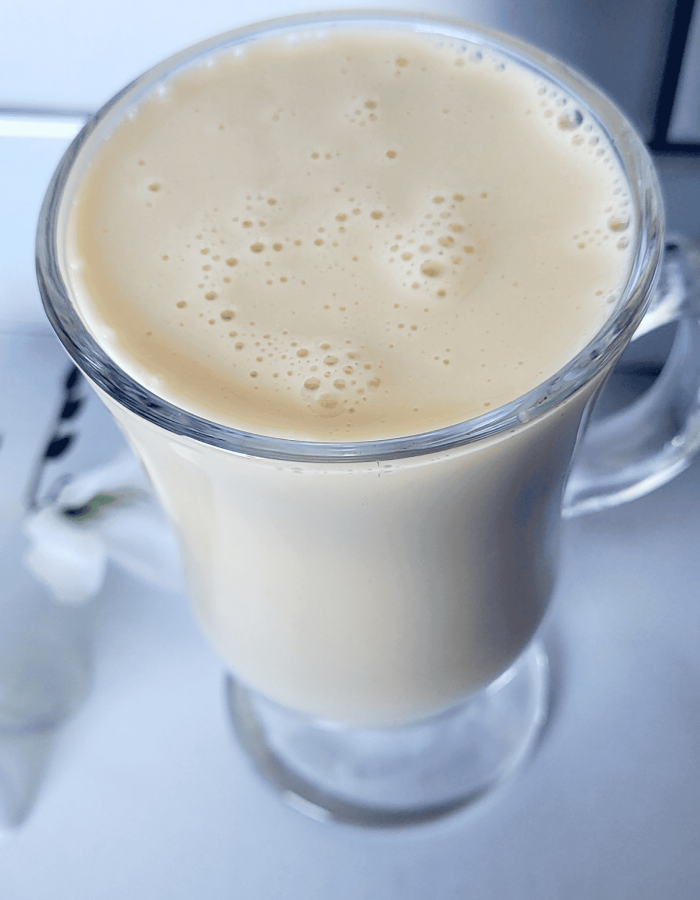 Vanilla Custard Drink: Eggnog Lite