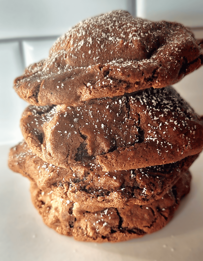 Crave Copycat Double Chocolate Chip "Brookie" Cookies