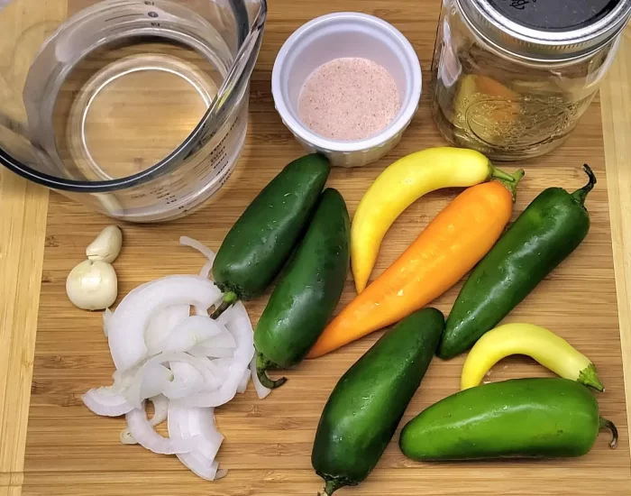 lacto-fermented peppers