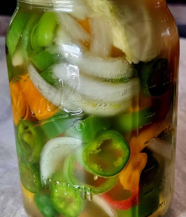 lacto-fermented peppers