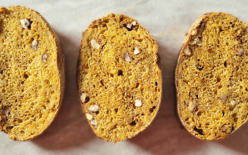 Sourdough Pumpkin Spice Bread