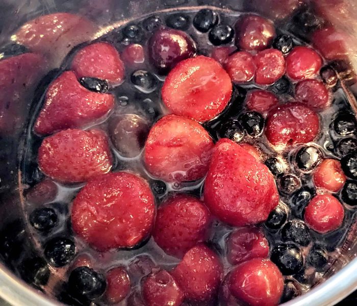 fruit for second fermentation