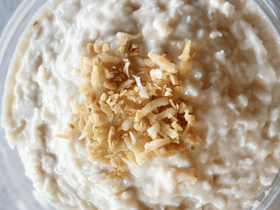 Creamy coconut pudding (cocada cremosa)