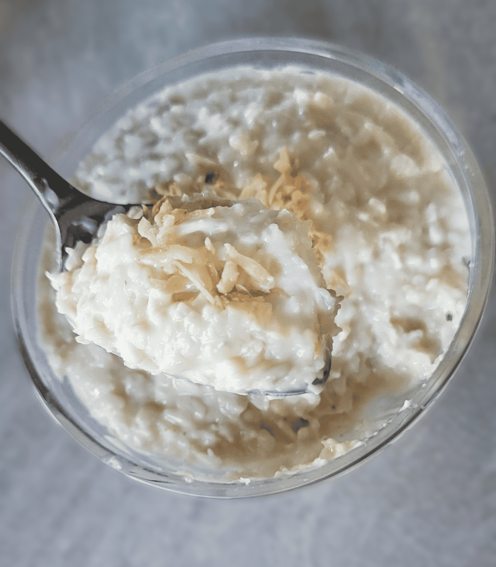 creamy coconut pudding (cocada cremosa)