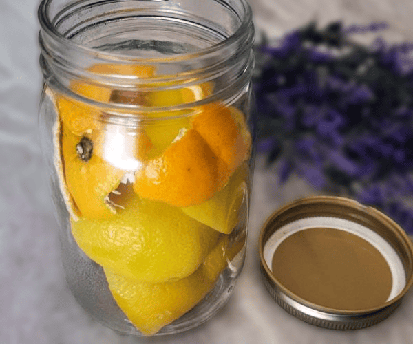 homemade lemon vinegar cleaner